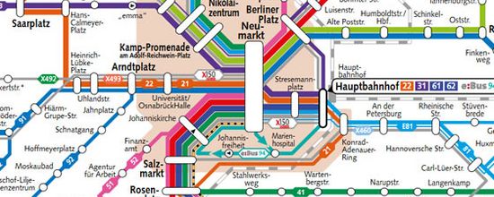 Liniennetzplan